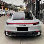 Matte Satin Light Grey Car Vinyl Wrap product image 4 - Veloro matte vinyl wrap