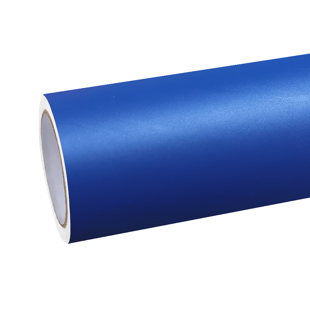 Matte Satin Navy Blue Car Vinyl Wrap