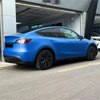 Matte Satin Navy Blue Car Vinyl Wrap product image 2 - Veloro matte vinyl wrap