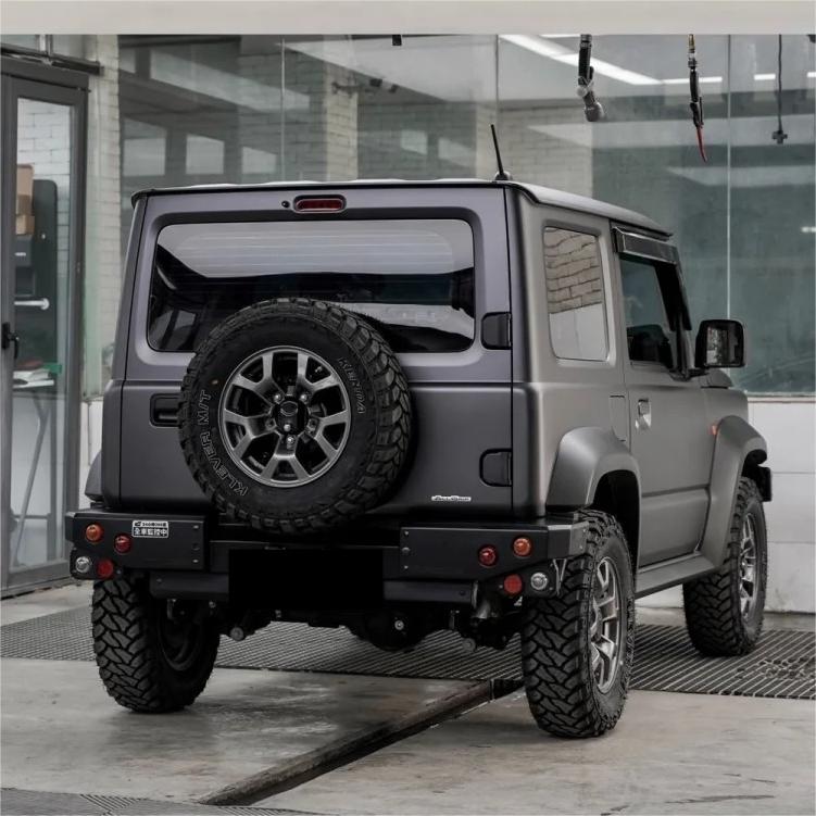 Matte Satin Rock Grey Car Vinyl Wrap product image 4 - Veloro matte vinyl wrap