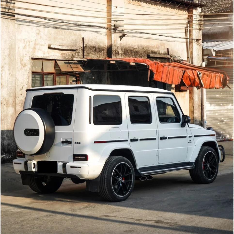 Ultimate Flat Pure White Car Vinyl Wrap PET product image 5 - Veloro automotive vinyl wrap