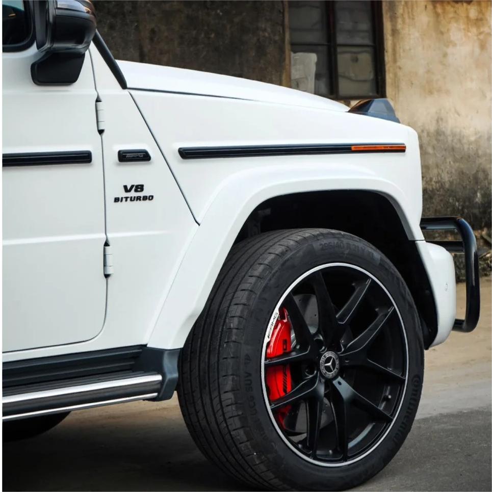 Ultimate Flat Pure White Car Vinyl Wrap PET product image 8 - Veloro automotive vinyl wrap