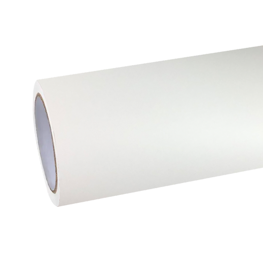 Ultimate Flat Pure White Car Vinyl Wrap PET