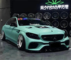 Matte Ultimate Flat Tiffany Blue Car Vinyl Wrap product image 4 - Veloro matte vinyl wrap