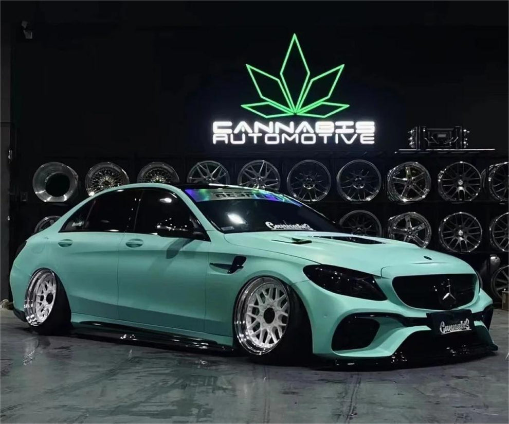 Matte Ultimate Flat Tiffany Blue Car Vinyl Wrap product image 5 - Veloro matte vinyl wrap