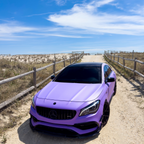 Matte Ultimate Flat Lavender Purple Car Vinyl Wrap product image 3 - Veloro matte vinyl wrap