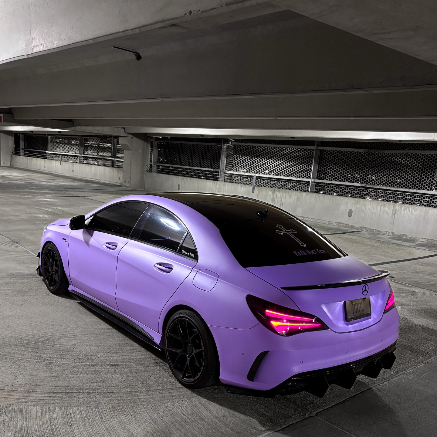 Matte Ultimate Flat Lavender Purple Car Vinyl Wrap product image 14 - Veloro matte vinyl wrap