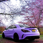 Matte Ultimate Flat Lavender Purple Car Vinyl Wrap product image 6 - Veloro matte vinyl wrap