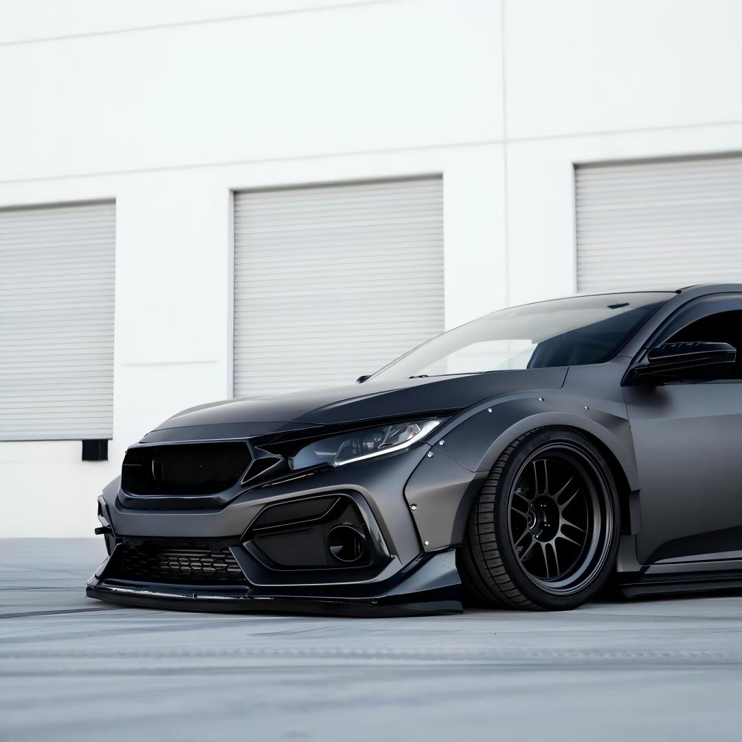 Matte Ultimate Flat Meteorites Grey Car Vinyl Wrap PET product image 9 - Veloro matte vinyl wrap