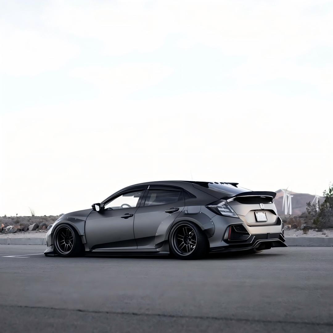 Matte Ultimate Flat Meteorites Grey Car Vinyl Wrap PET product image 11 - Veloro matte vinyl wrap
