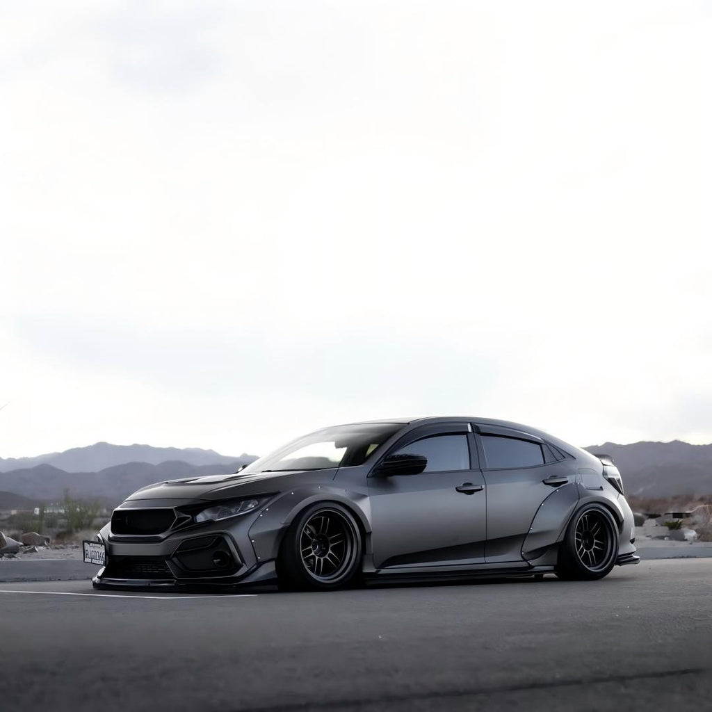 Matte Ultimate Flat Meteorites Grey Car Vinyl Wrap PET product image 4 - Veloro matte vinyl wrap