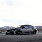 Matte Ultimate Flat Meteorites Grey Car Vinyl Wrap PET product image 4 - Veloro matte vinyl wrap