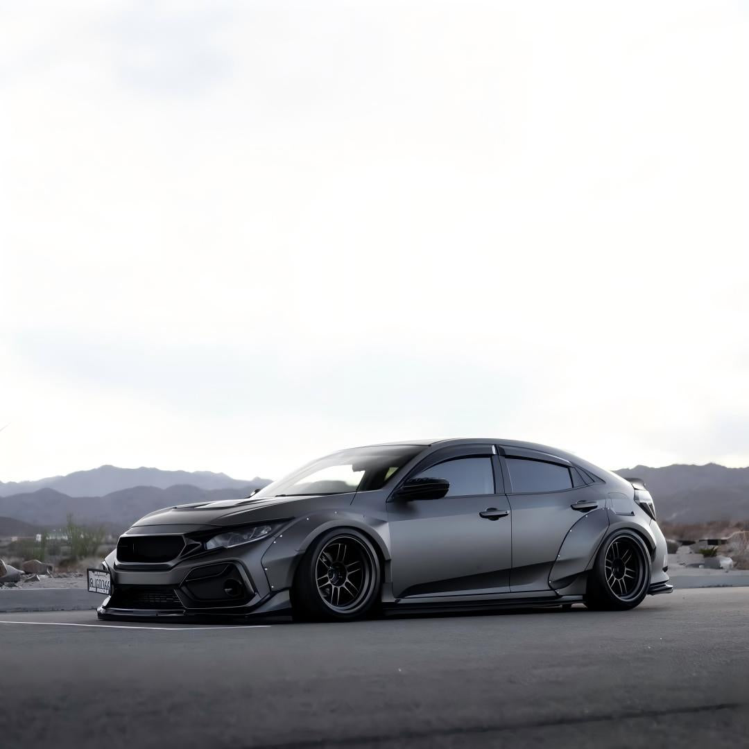 Matte Ultimate Flat Meteorites Grey Car Vinyl Wrap PET product image 4 - Veloro matte vinyl wrap