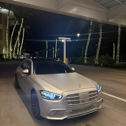 Matte Ultimate Flat Silver Car Vinyl Wrap PET product image 3 - Veloro matte vinyl wrap