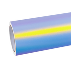Matte White Holographic Chrome Car Vinyl Wrap