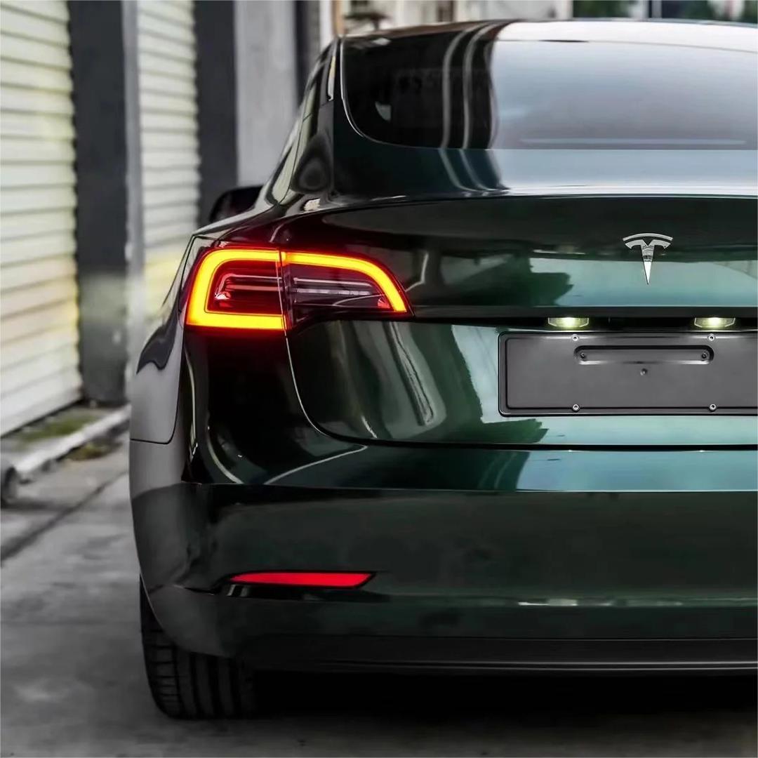 Glossy Paint Metalic Midnight Green Car Vinyl Wrap PET product image 8 - Veloro gloss vinyl wrap