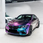 Gloss Metallic Chameleon Purple Blue Car Vinyl Wrap PET product image 9 - Veloro color shift vinyl wrap