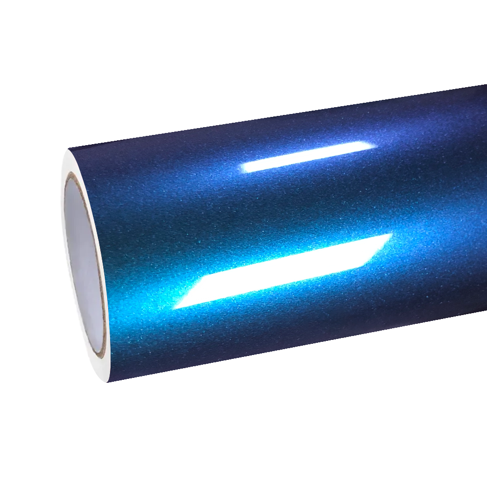 Gloss Metallic Chameleon Purple Blue Car Vinyl Wrap PET product image 2 - Veloro color shift vinyl wrap