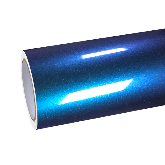 Gloss Metallic Chameleon Purple Blue Car Vinyl Wrap PET product image 2 - Veloro color shift vinyl wrap