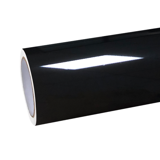 Gloss Self Healing Black Car Vinyl Wrap PET product image 2 - Veloro gloss vinyl wrap