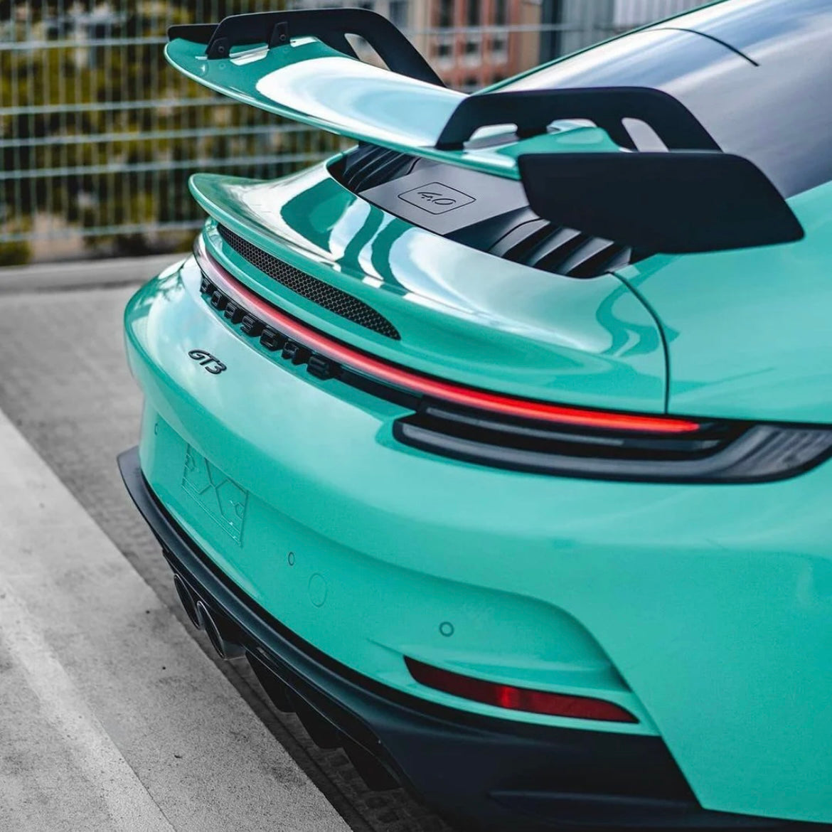 Porsche 911 Mint Green Car Wrap product image 4 - Veloro automotive vinyl wrap