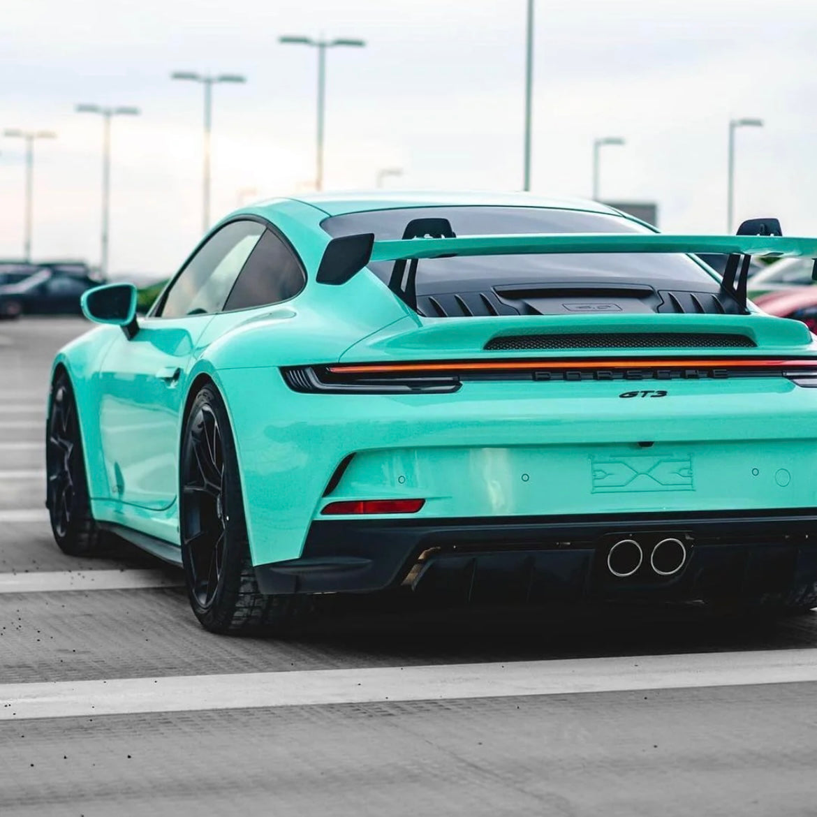 Porsche 911 Mint Green Car Wrap product image 3 - Veloro automotive vinyl wrap