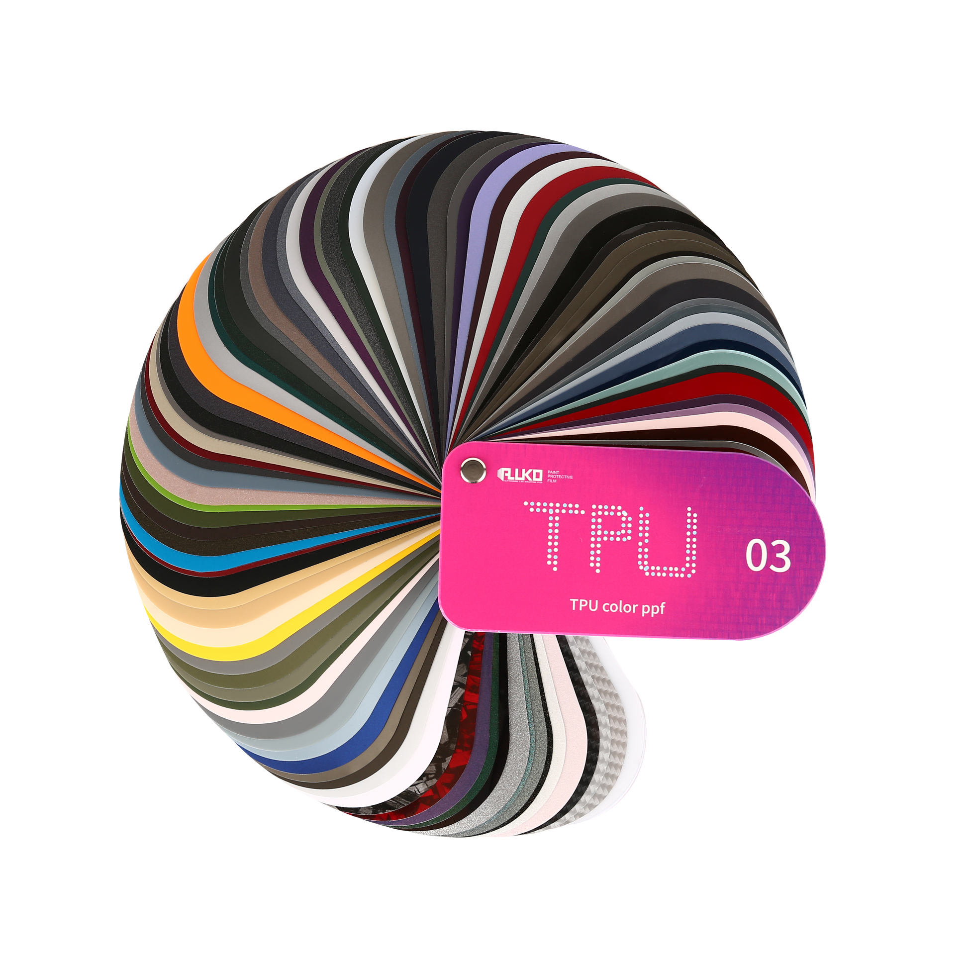 2025 Colored PPF Swatch Books product image 3 - Veloro paint protection film