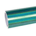 Gloss Metallic Rainbow Laser Green Vinyl Car Wrap product image 2 - Veloro metallic vinyl wrap