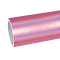 Gloss Metallic Rainbow Laser Pink Car Vinyl Wrap product image 2 - Veloro metallic vinyl wrap