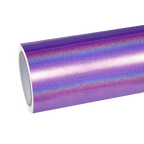 Gloss Metallic Rainbow Laser Purple Light Purple Car Vinyl Wrap product image 2 - Veloro metallic vinyl wrap