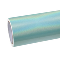 Matte Metallic Holographic Tiffany Blue Car Vinyl Wrap product image 2 - Veloro matte vinyl wrap