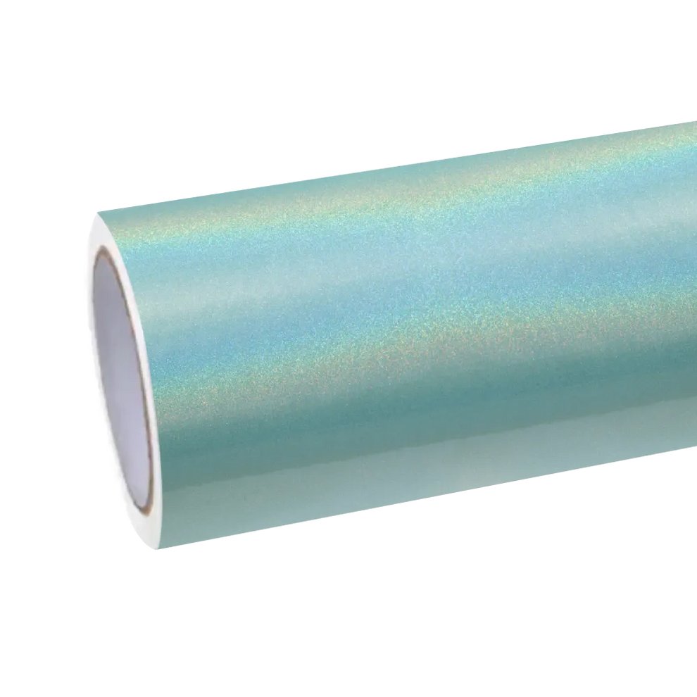 Matte Metallic Holographic Tiffany Blue Car Vinyl Wrap product image 2 - Veloro matte vinyl wrap