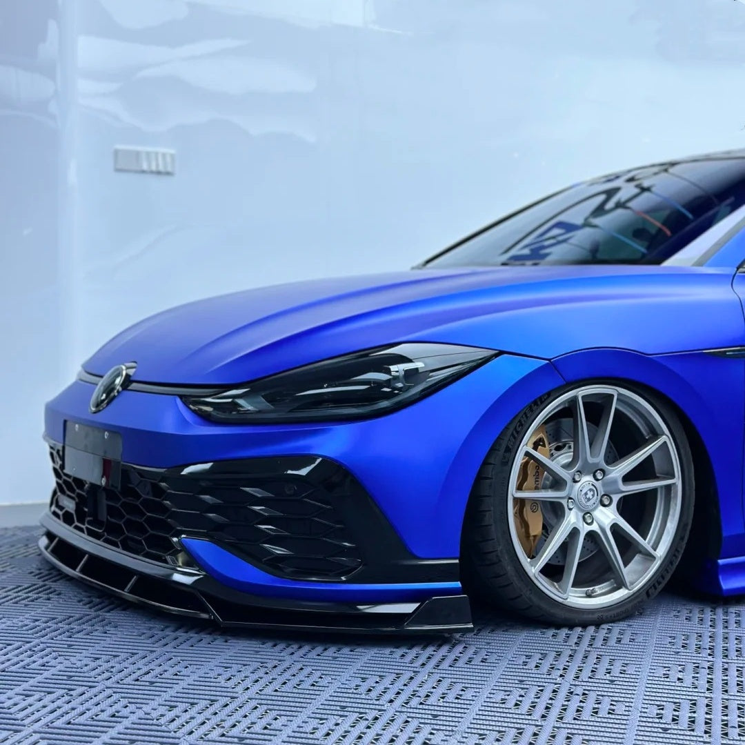 Satin Ceramic Blue Car Vinyl Wrap PET product image 7 - Veloro automotive vinyl wrap