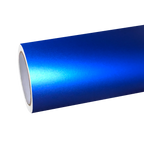 Satin Ceramic Blue Car Vinyl Wrap PET
