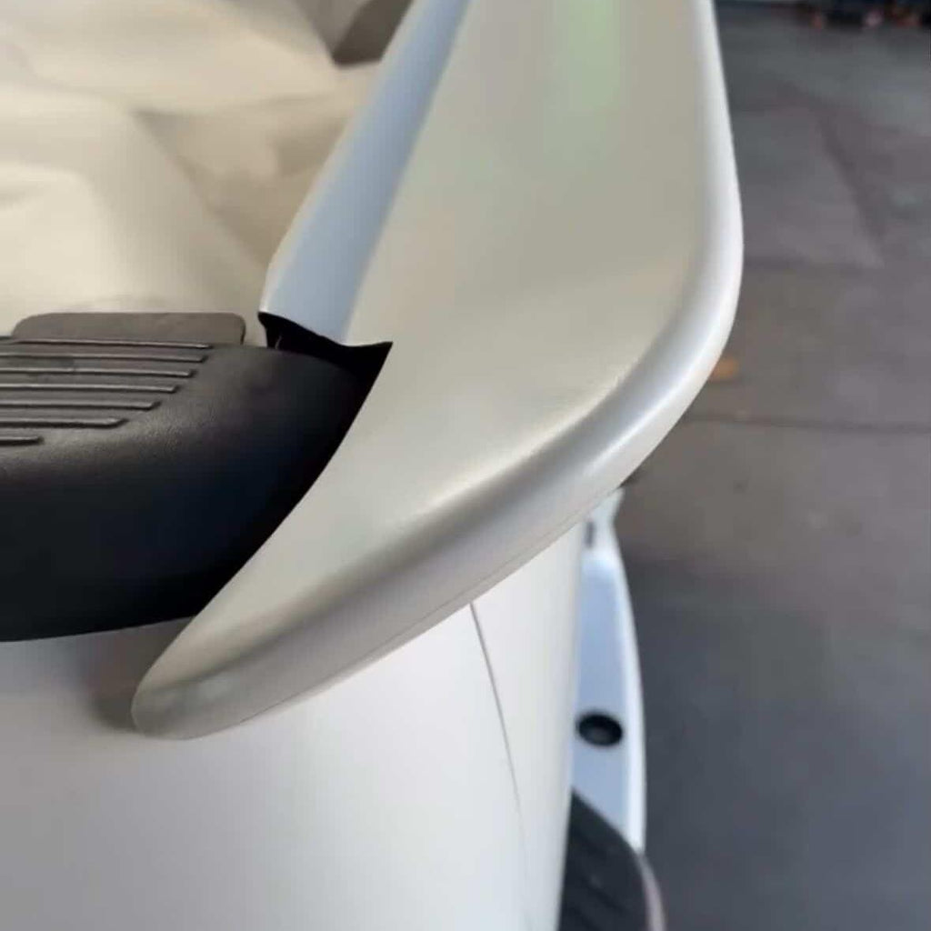 Satin Ceramic Satin White Car Vinyl Wrap PET product image 4 - Veloro automotive vinyl wrap