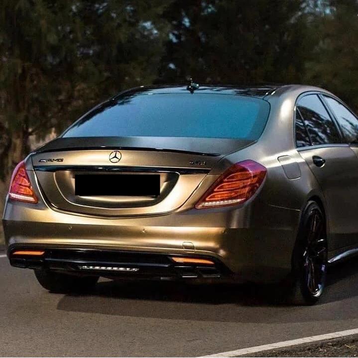 Satin Chrome Gold Brown Car Vinyl Wrap product image 5 - Veloro chrome vinyl wrap