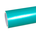 Satin Chrome Lake Green Car Vinyl Wrap