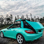 Satin Chrome Lake Green Car Vinyl Wrap product image 5 - Veloro chrome vinyl wrap