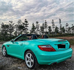 Satin Chrome Lake Green Car Vinyl Wrap product image 6 - Veloro chrome vinyl wrap