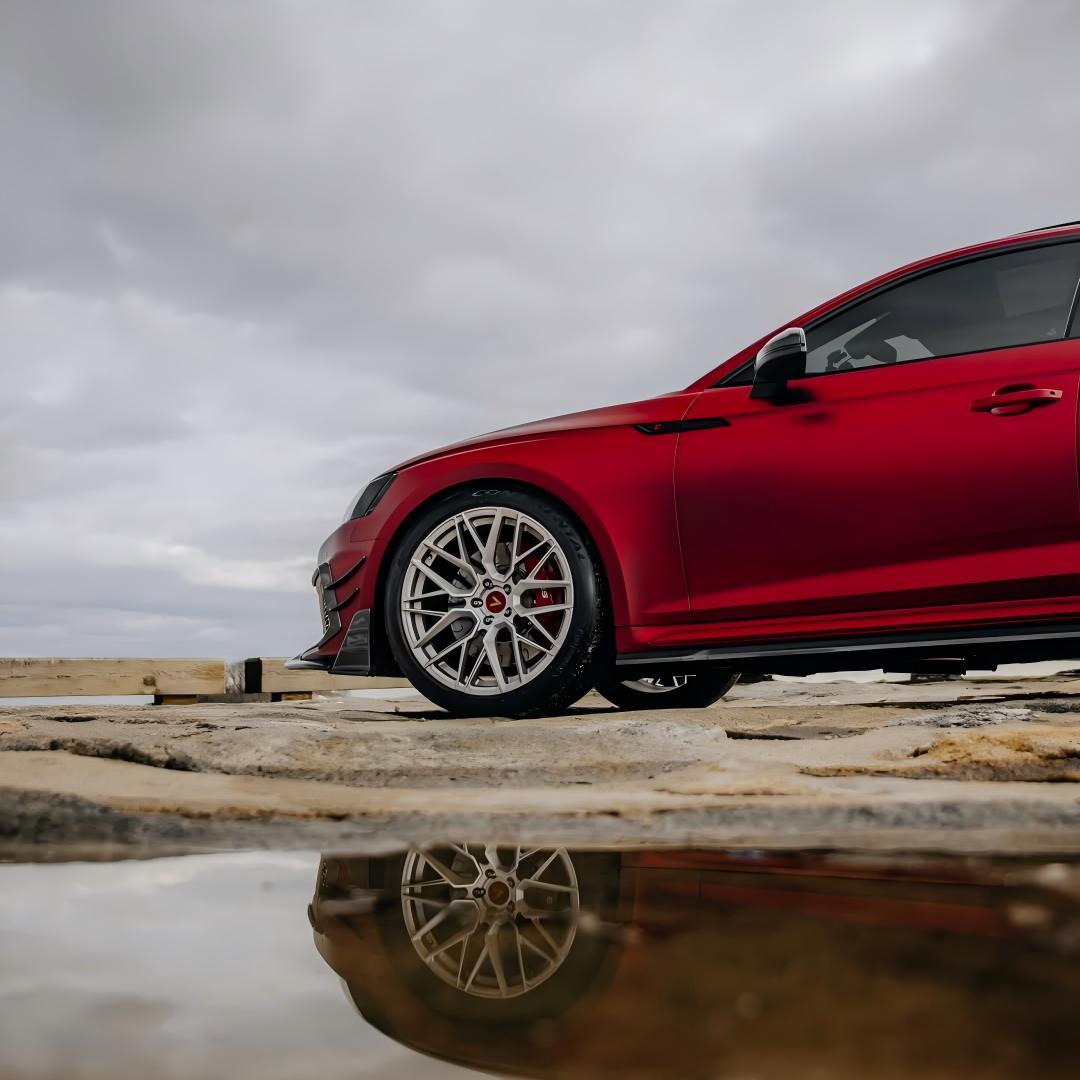 Satin Chrome Metallic Romanee Red Vinyl Wrap | Satin Romanee Red Metallic Chrome product image 11 - Veloro chrome vinyl