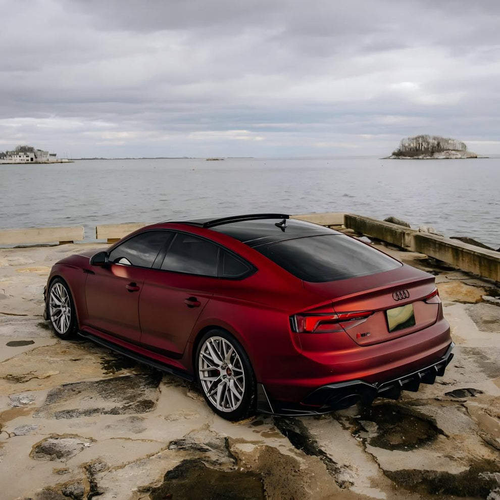 Satin Chrome Metallic Romanee Red Vinyl Wrap | Satin Romanee Red Metallic Chrome product image 8 - Veloro chrome vinyl