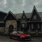 Satin Chrome Metallic Romanee Red Vinyl Wrap | Satin Romanee Red Metallic Chrome product image 4 - Veloro chrome vinyl