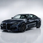 Crystal Sapphire Blue gloss colored PPF wrapped on a BMW M4 | Veloro