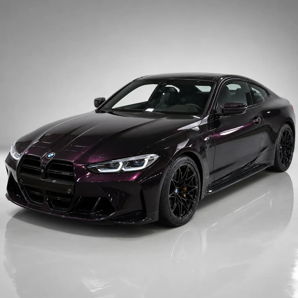 Cuprite Red gloss colored PPF wrapped on a BMW M4 | Veloro