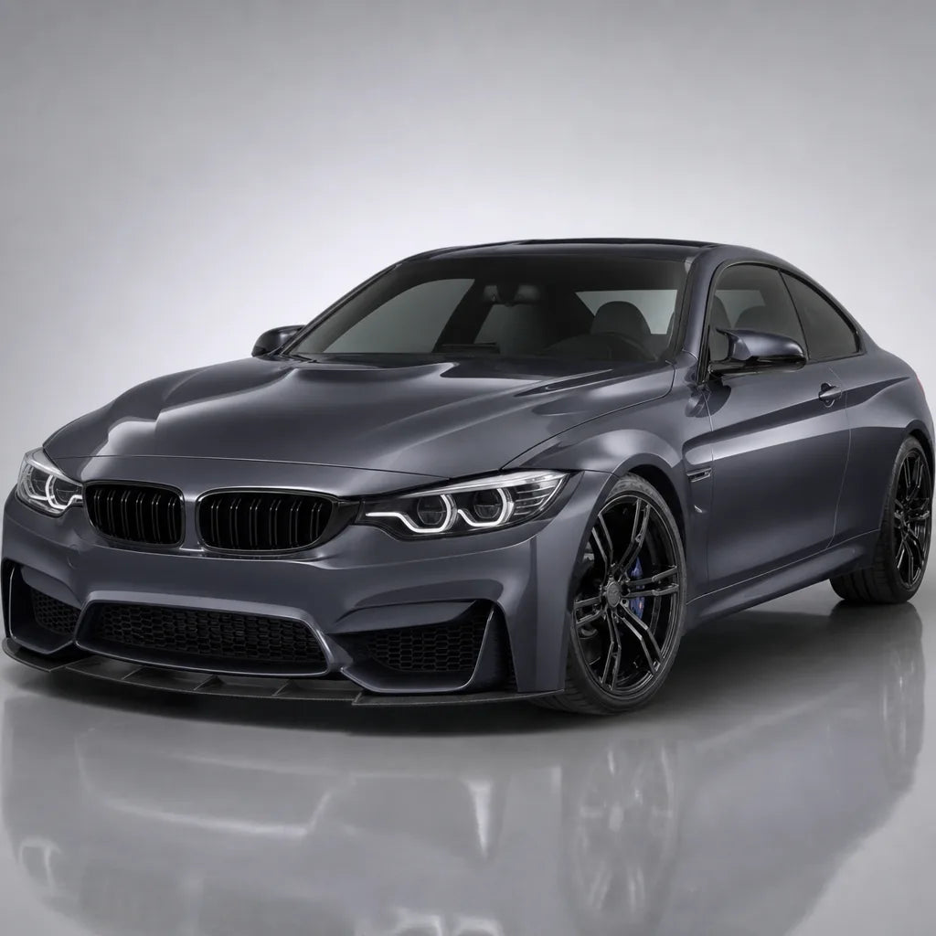 Galaxy Purple gloss colored PPF wrapped on a BMW M4 | Veloro