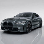 Liquid Metallic Ebony Grey gloss colored PPF wrapped on a BMW M4 | Veloro
