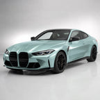 Liquid Metallic Grace Green gloss colored PPF wrapped on a BMW M4 | Veloro