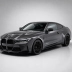 Liquid Metallic Gunmetal Grey gloss colored PPF wrapped on a BMW M4 | Veloro