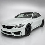 Liquid Metallic Mousse White gloss colored PPF wrapped on a BMW M4 | Veloro