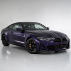 Liquid Metallic Purple gloss colored PPF wrapped on a BMW M4 | Veloro